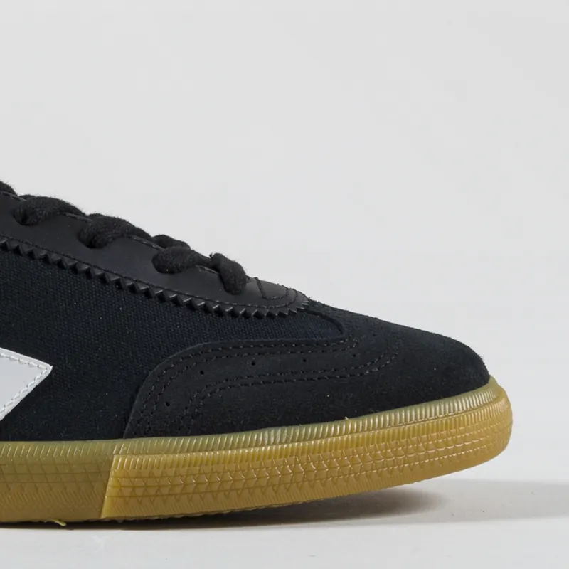 Veja Womens Volley Canvas Shoe Black White Natural-5