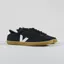 Veja Womens Volley Canvas Shoe Black White Natural
