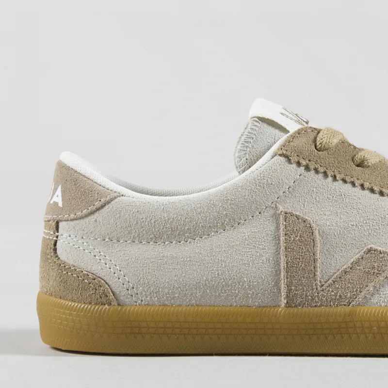 Veja Womens Volley Suede Shoe Trainer Natural Sahara Beige