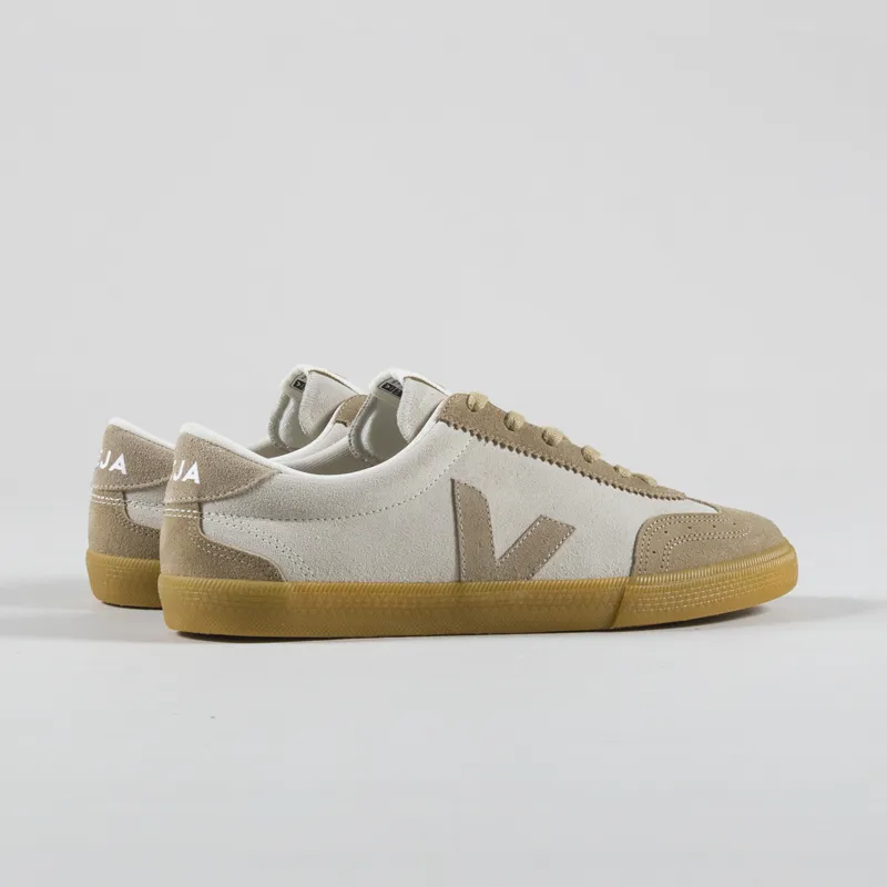 Veja Volley Suede Shoe Natural Sahara-1