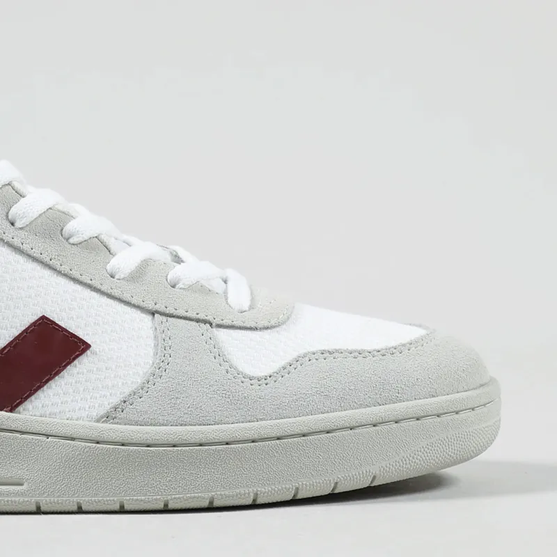 Veja V-10 B-Mesh Shoes White Natural Marsala-5