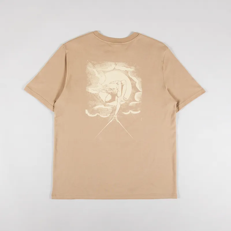 Working Class Heroes x England On Fire Europe A Prophecy Regular Fit T Shirt Latte