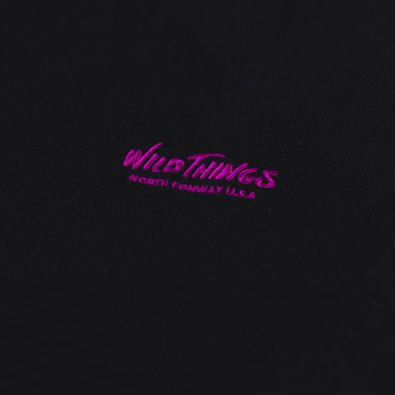 Wild Things Wild Cat T Shirt Black-5