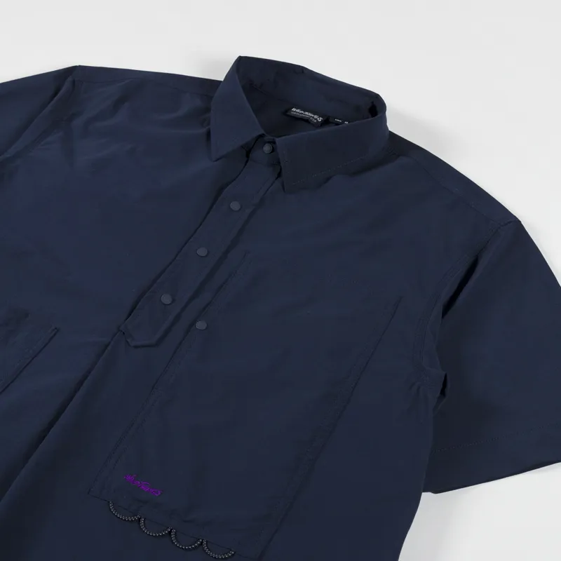 Wild Things Camp Pullover Shirt Navy-1