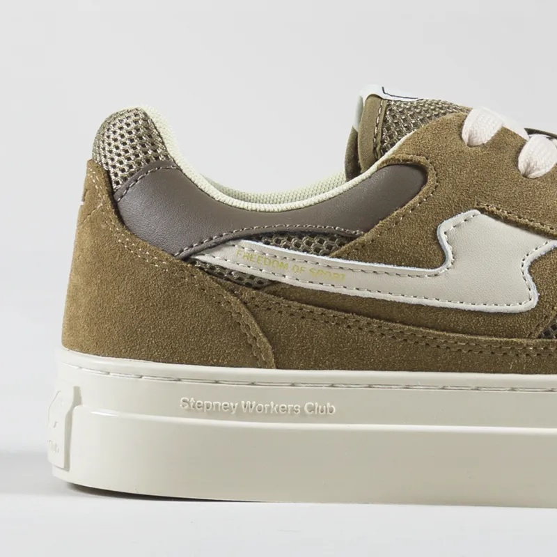 Stepney Workers Club Pearl S-Strike Shoes Suede Mix Desert-5