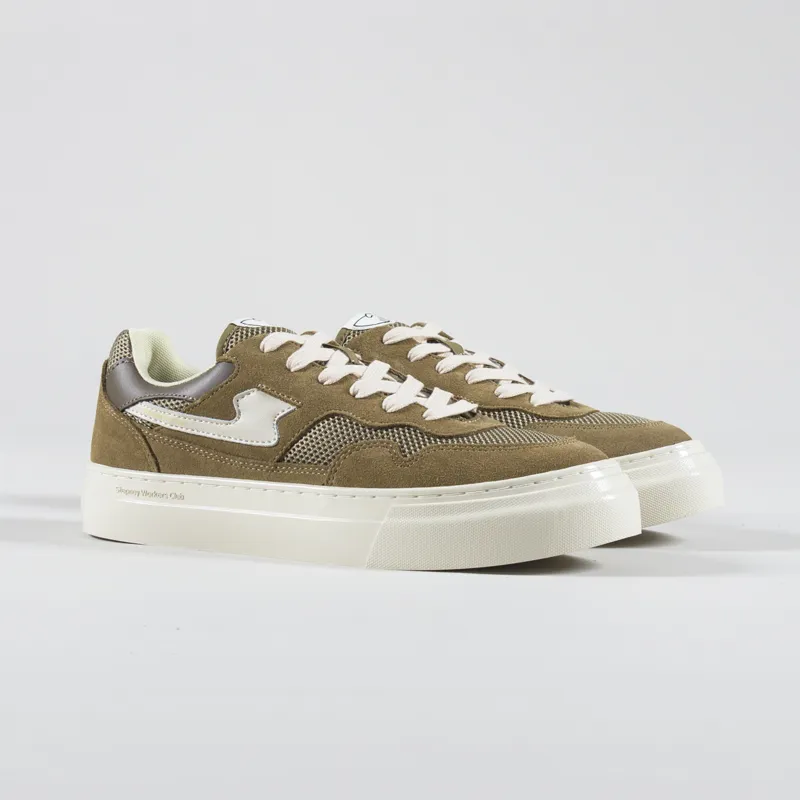 Stepney Workers Club Pearl S-Strike Shoes Suede Mix Desert