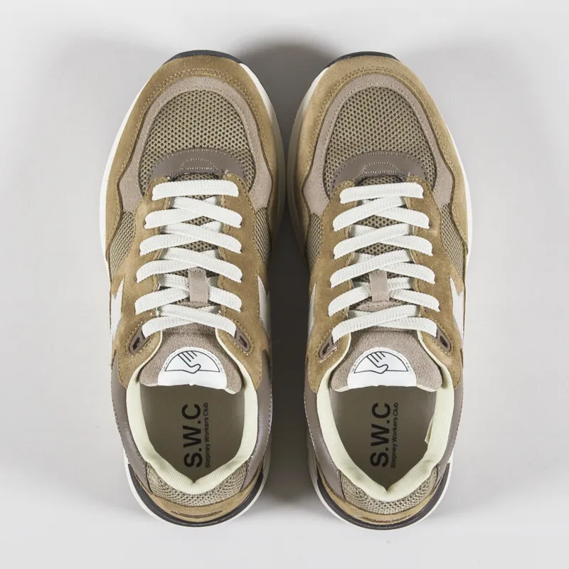 Stepney Workers Club Amiel S-Strike Shoes Suede Mix Desert-1