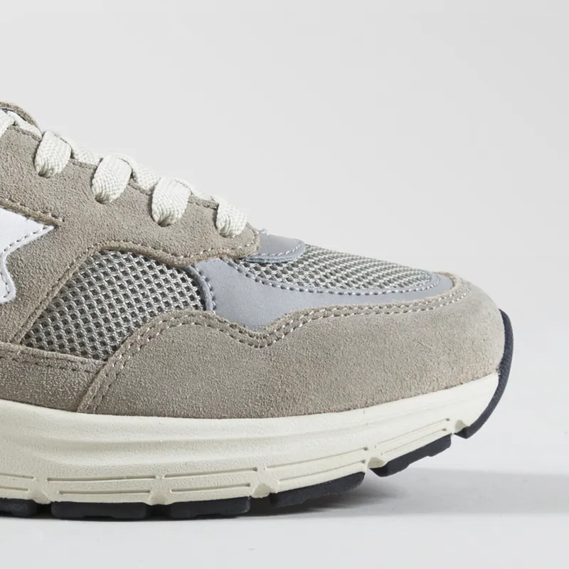 Stepney Workers Club Amiel S-Strike Shoes Suede Mix Light Grey-6