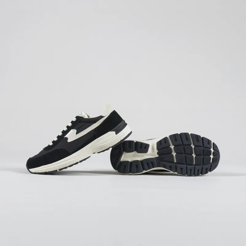 Stepney Workers Club Osier S-Strike Shoes Suede Mix Black-2