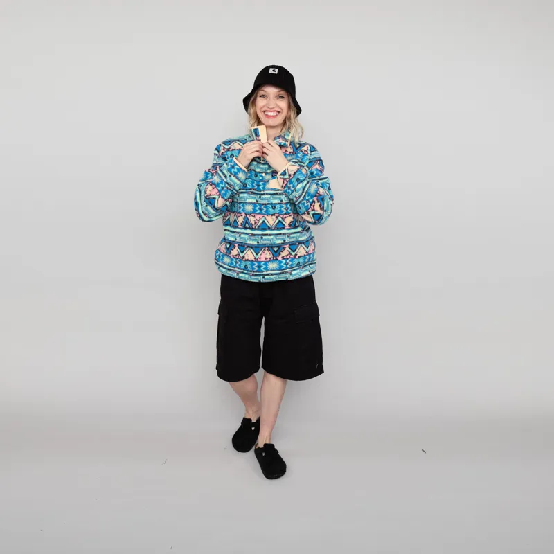 Gramicci Womens Cargo Short Black-1